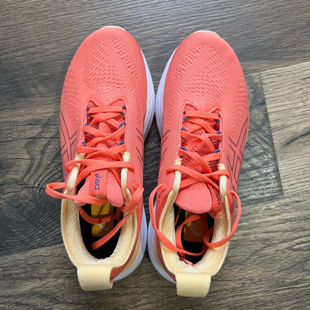 Worn once (inside) - ASICS Nimbus 25